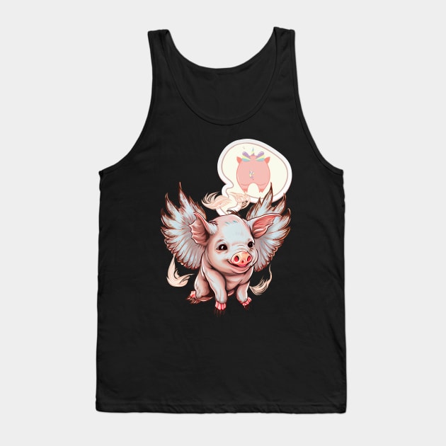 I Love Pig Butts And I Cannot Lie Tank Top by Life2LiveDesign